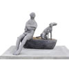 Penzance Dog II with a man Ed VI